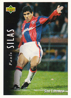 Paulo Silas San Lorenzo 1995 Upper Deck Futbol Argentina #76